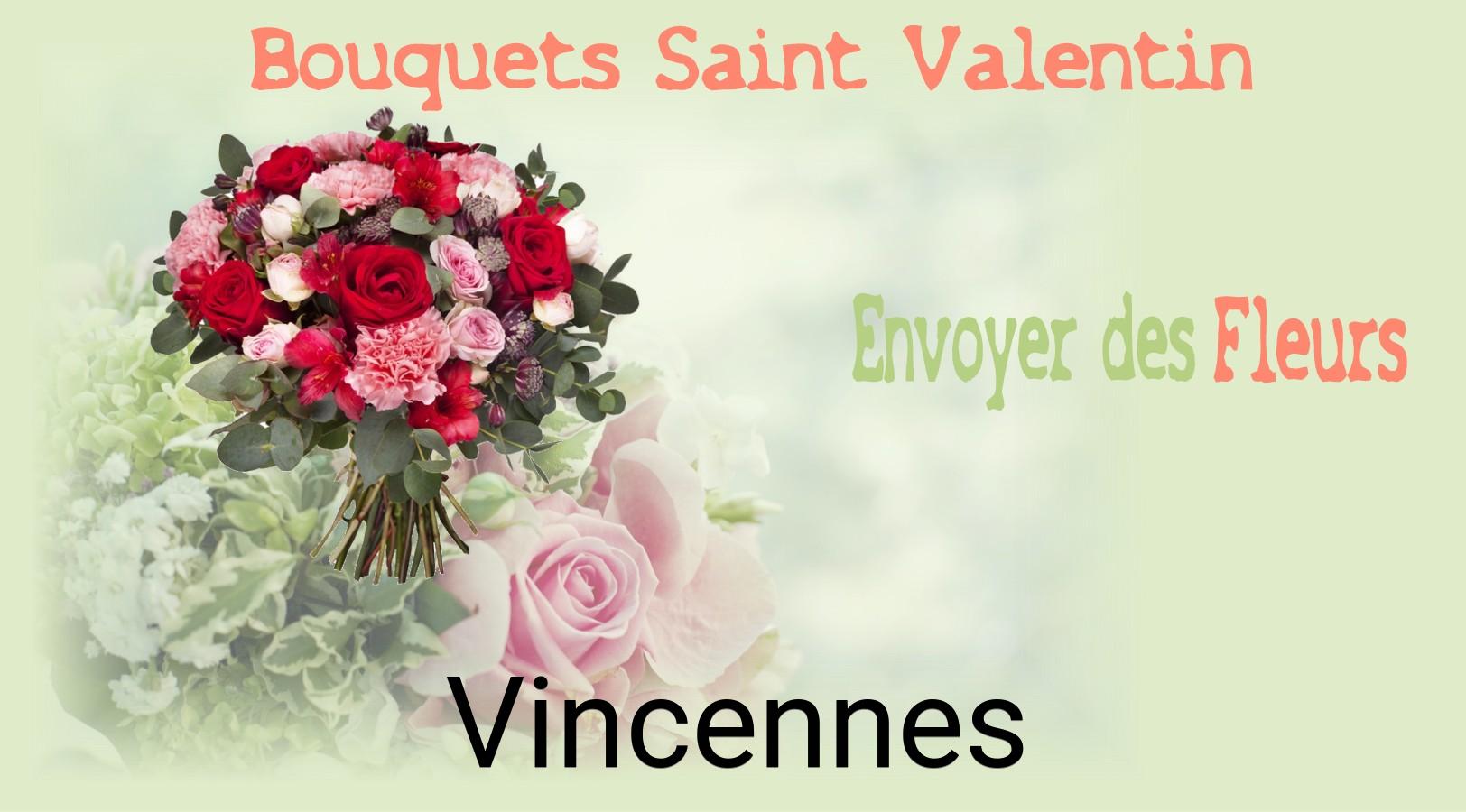 Roses de Saint-Valentin livrées à Vincennes
